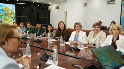 Встреча с министром просвещения РК Г. Бейсембаевым